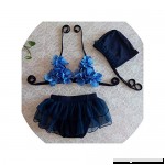 Lucky-fairy-Girl swimsuit 2-8Y Girls Bikini Set with Headband Arrivals Two-Piece Black B07QGPQX9N